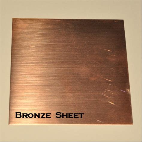 jewelers bronze sheet metal|where to buy bronze metal.